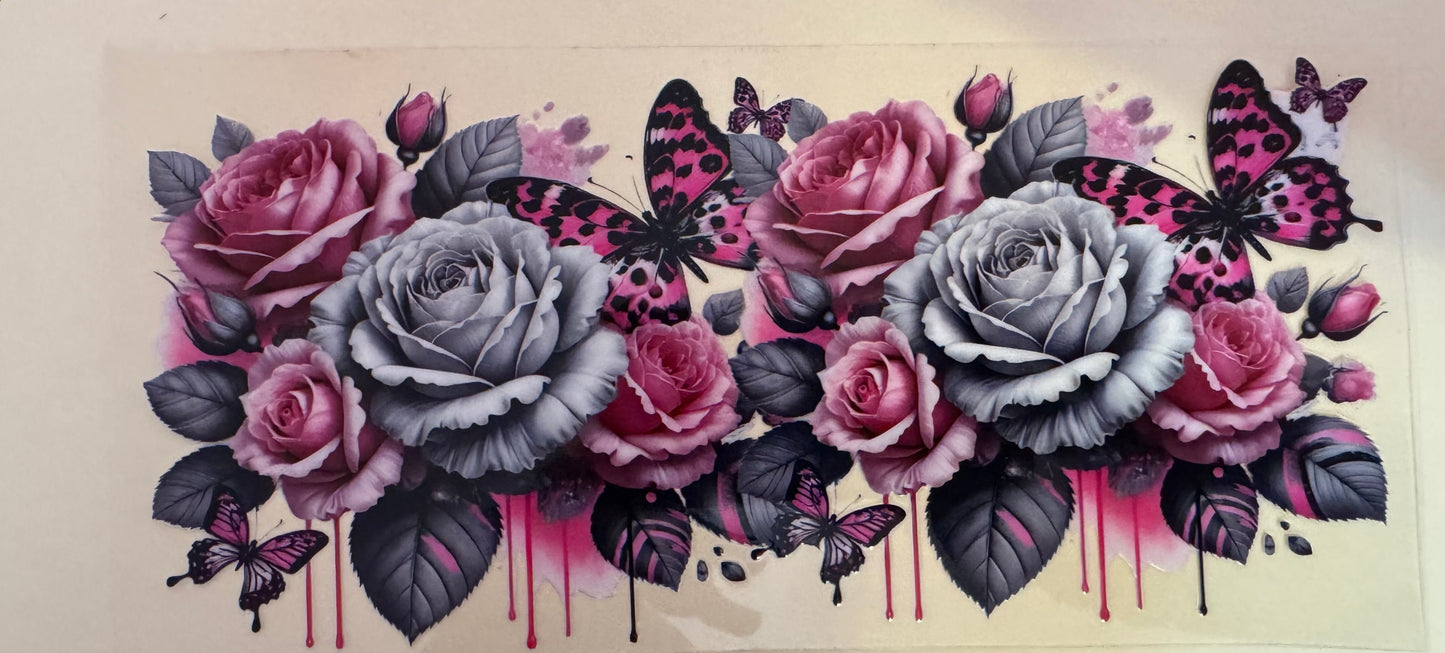 A145 (Flowers Butterflies)