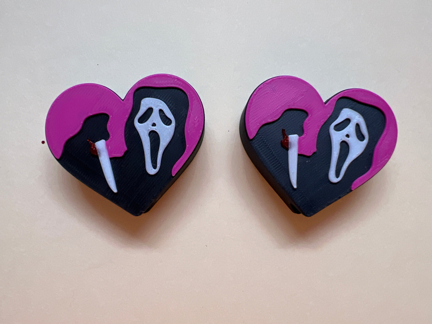Heart Ghost Face