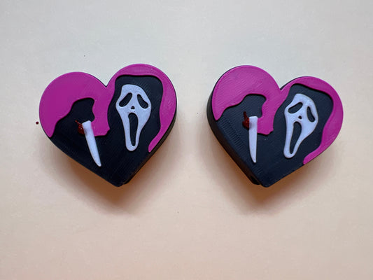 Heart Ghost Face