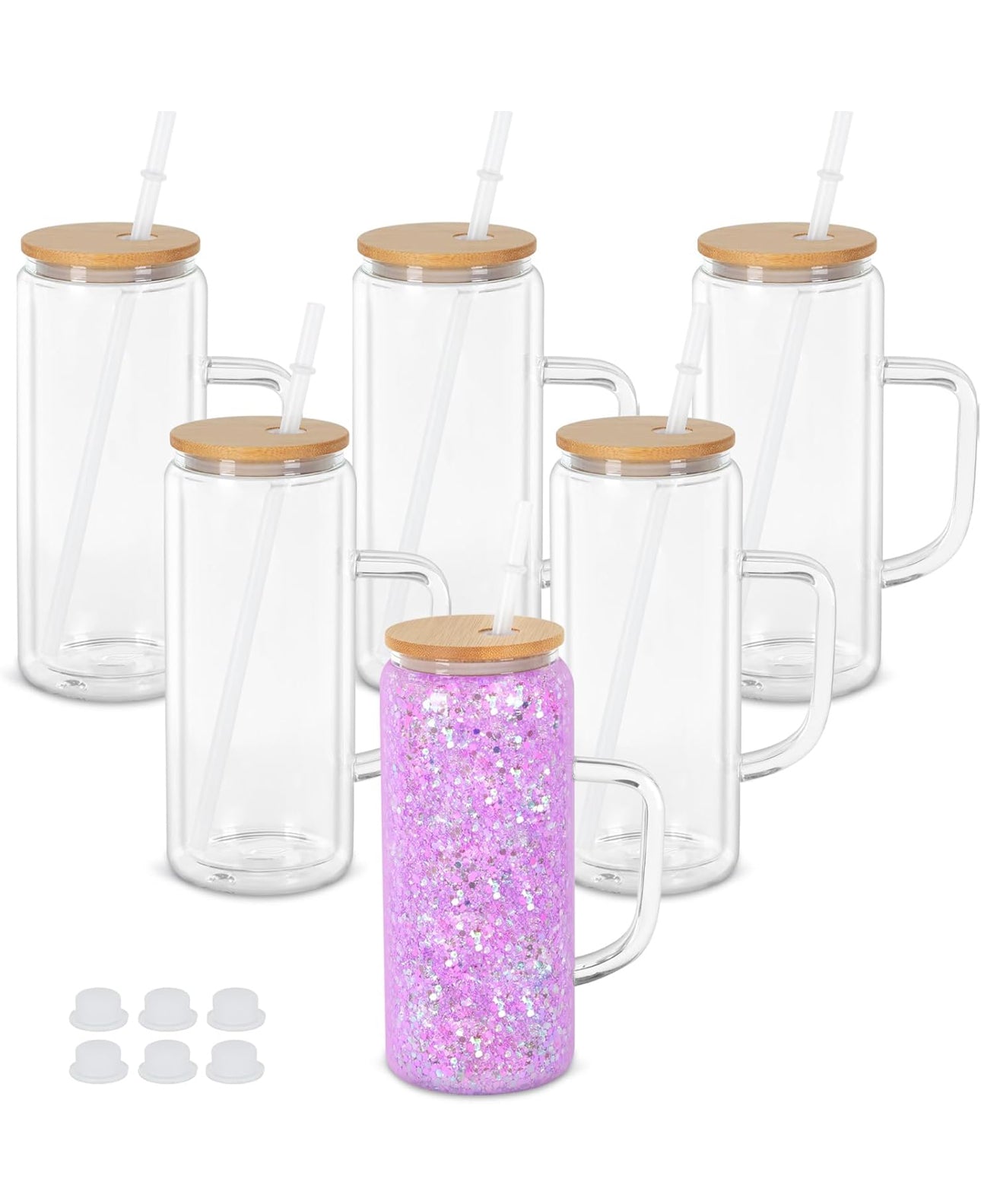 20oz Snow Globe with Handle