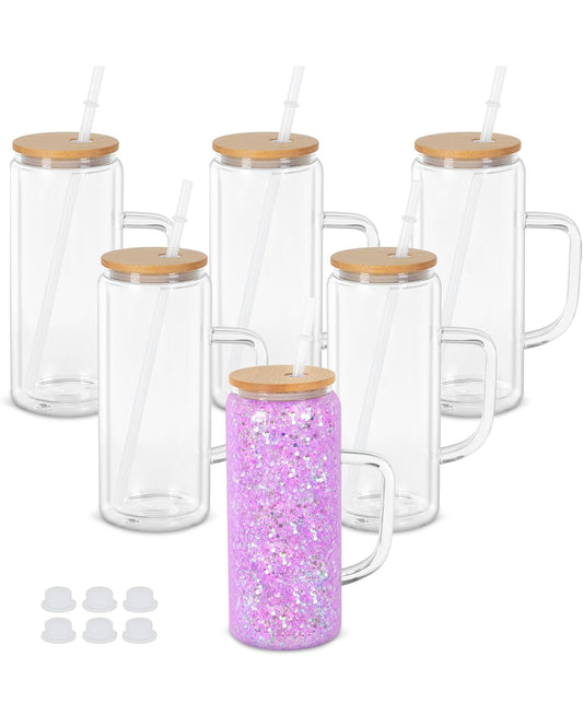 20oz Snow Globe with Handle
